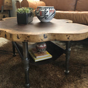 Blackwood Circular Slab Coffee Table